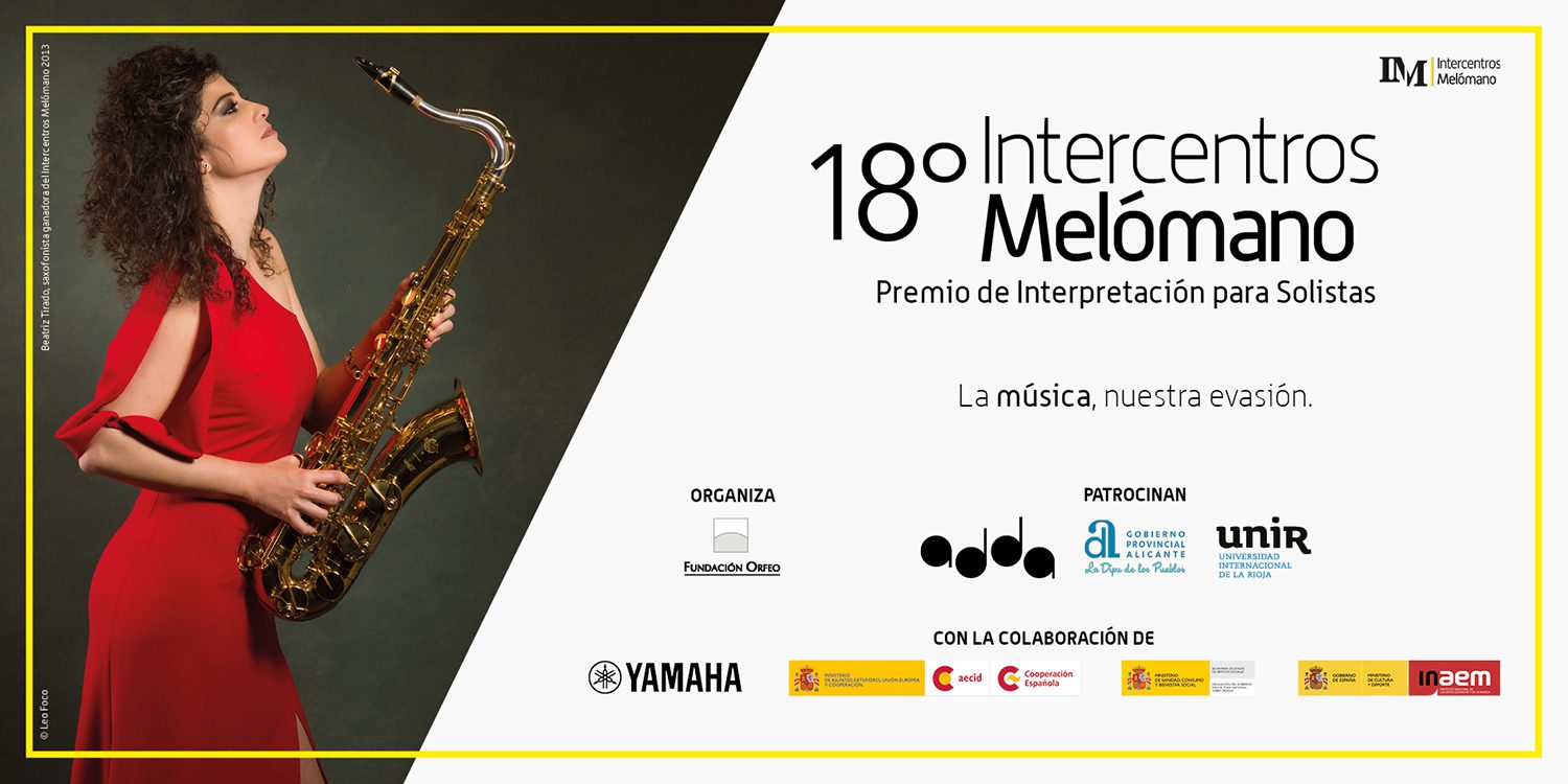 Cartel del evento «18º Intercentros Melómano»