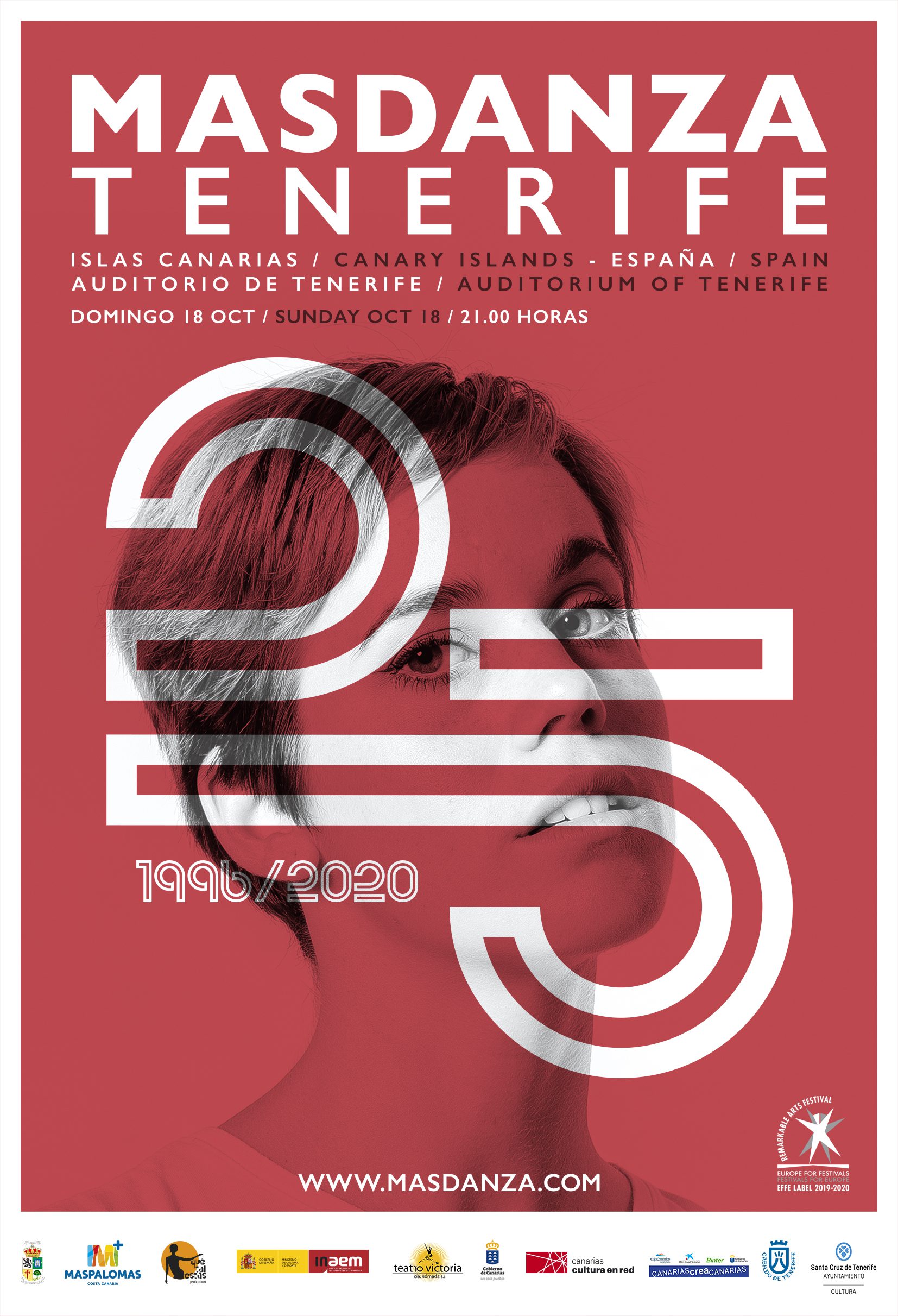 Cartel del evento «25 MASDANZA-EXT.TFE.»