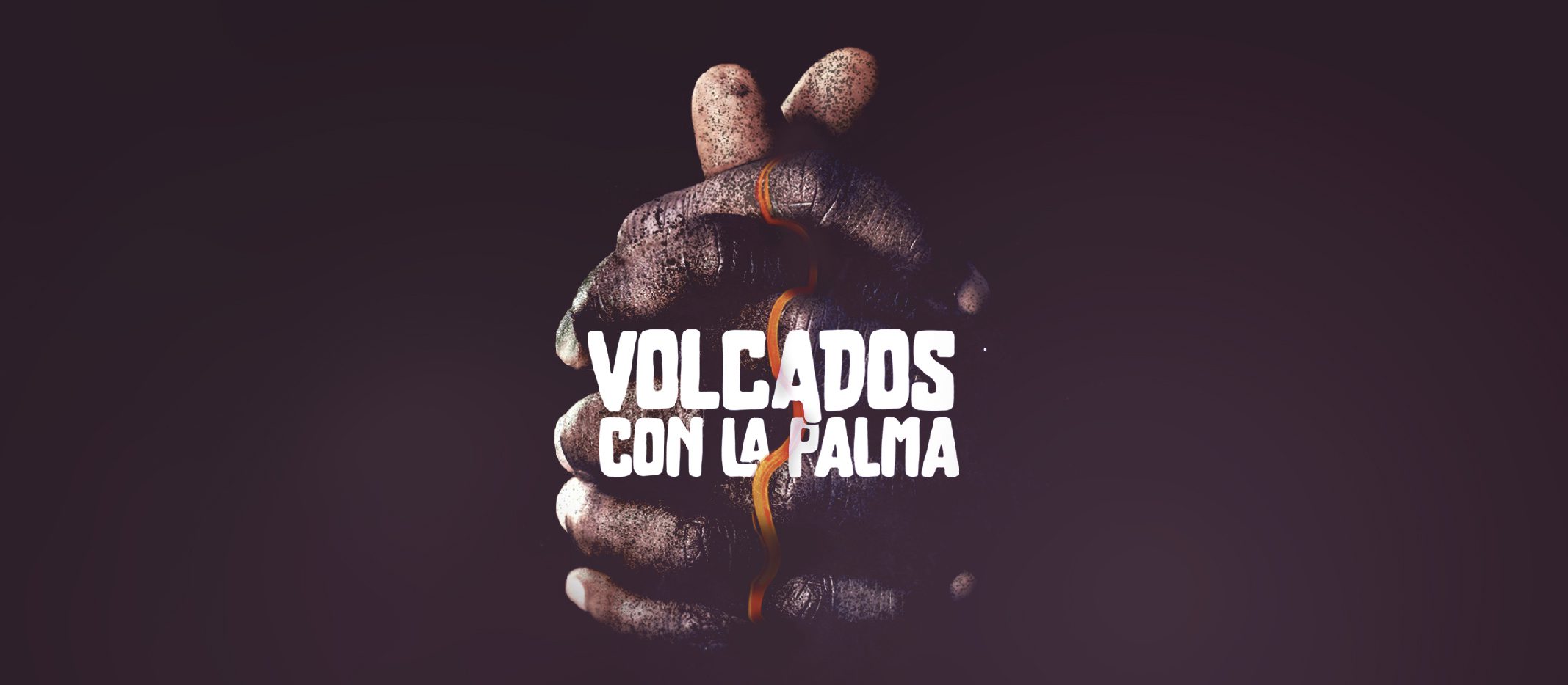 Cartel del evento «Volcados con La Palma»