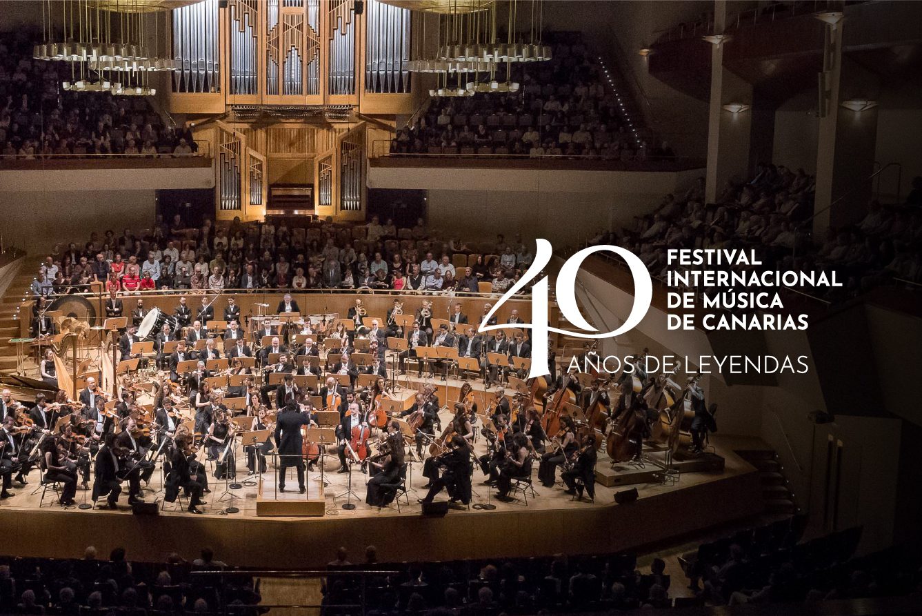 Cartel del evento «40º FIMC: ORQUESTA NACIONAL DE ESPAÑA»