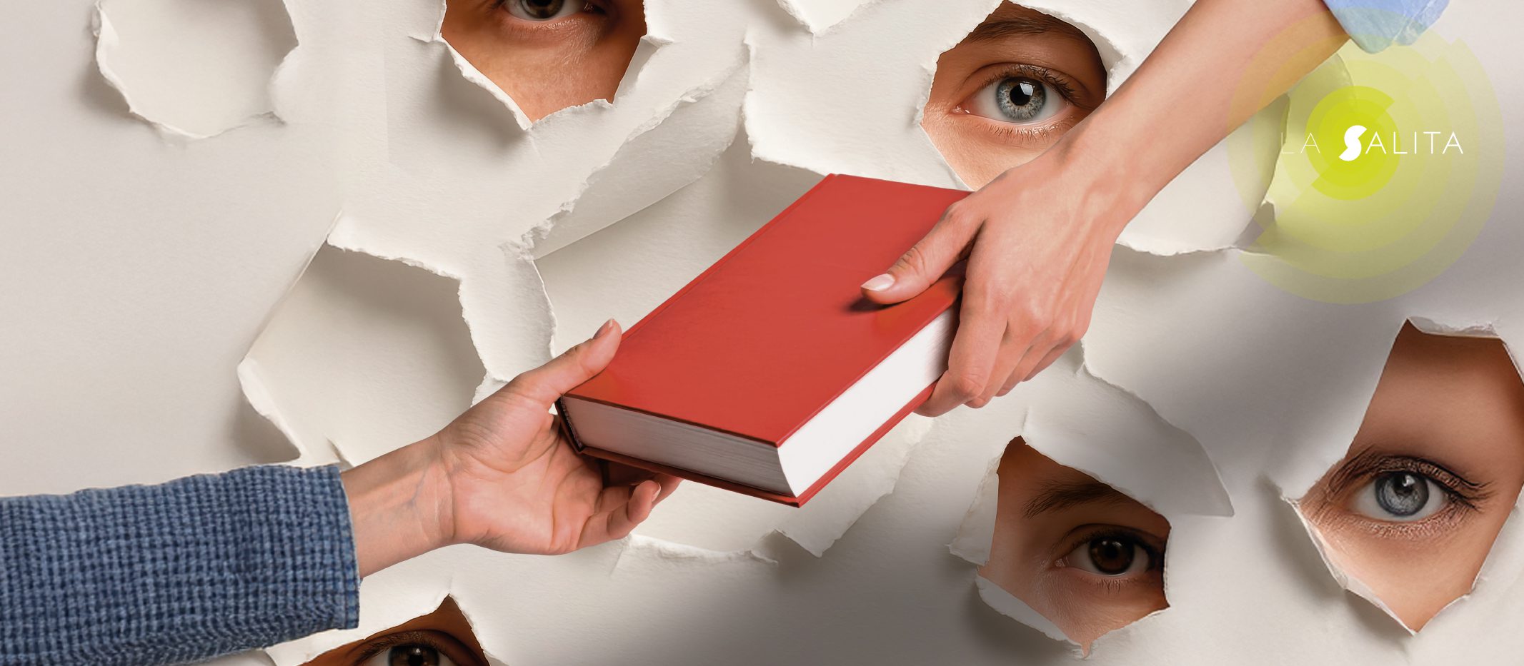 Cartel del evento «Libros cruzados»
