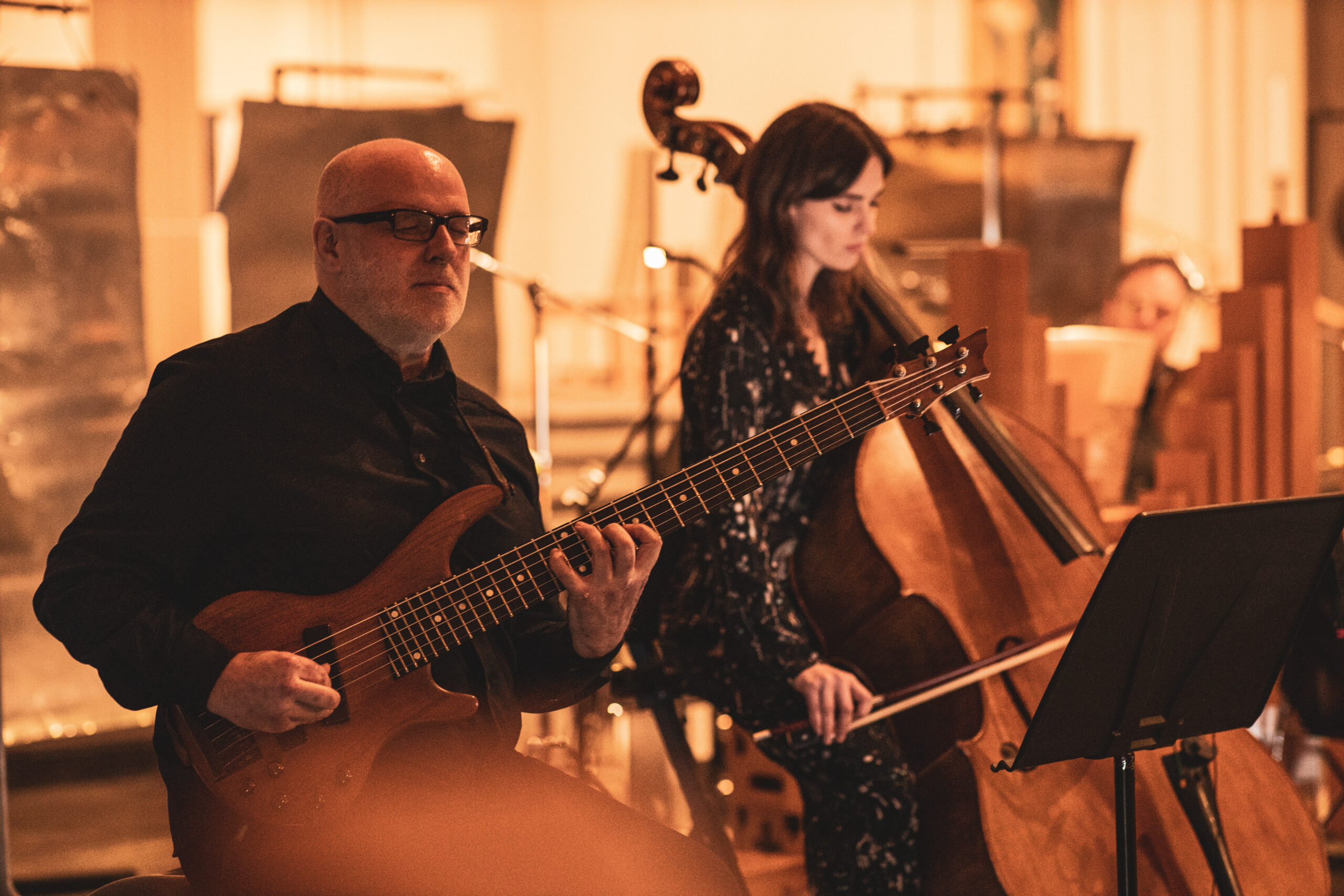 Bára Gísladóttir y Skúli Sverrisson