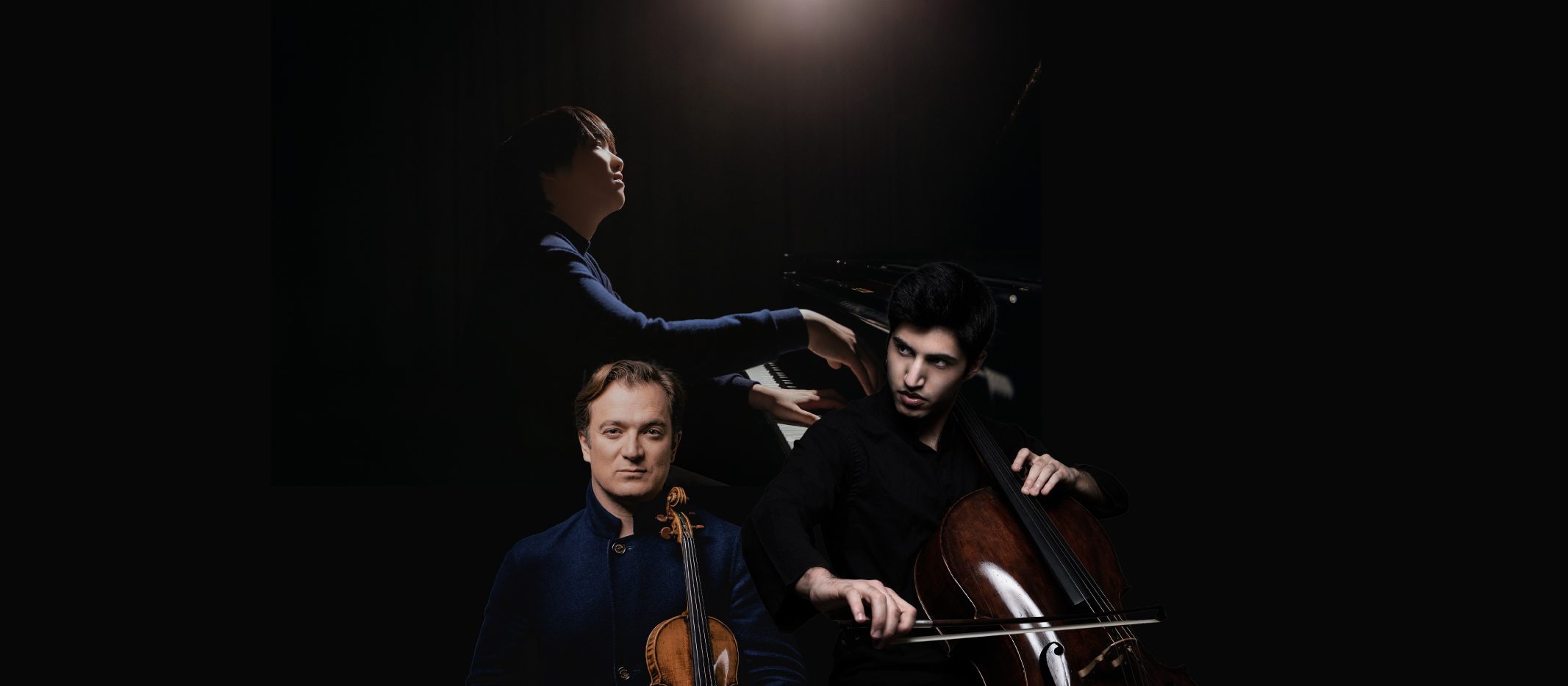 Cartel del evento «Trío Capuçon, Soltani y Fujita»