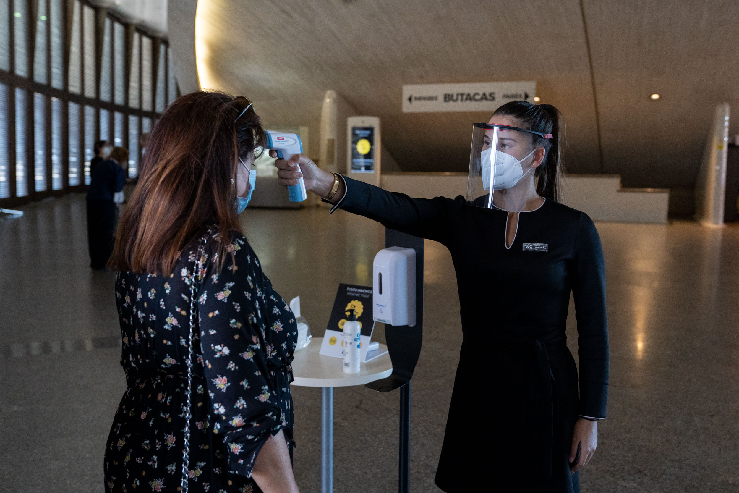 20200703 NP Auditorio el primero en España con sello AENOR Temperatura y gel para el público